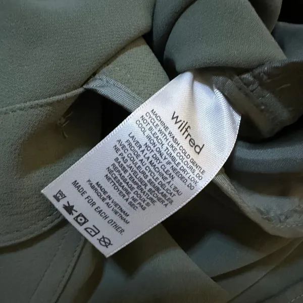 Aritzia Wilfred The Ganna shirt jacket bitter sage xl - Image 7