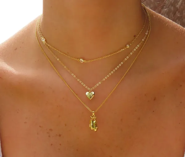 Evry jewels ballet slipper necklace Gold - Image 2