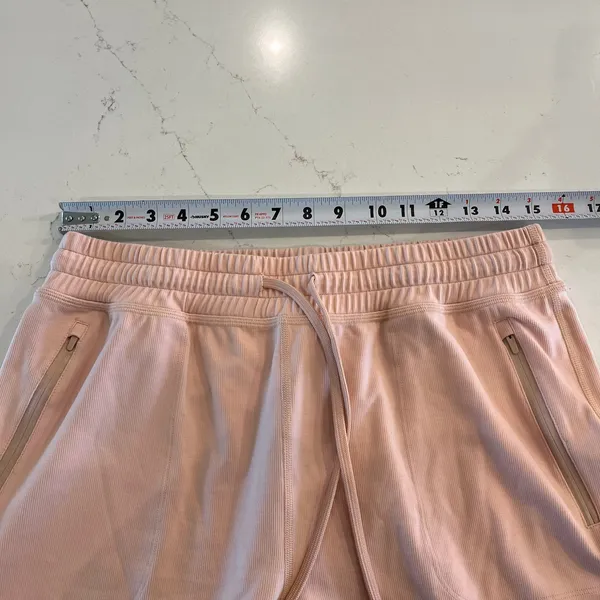 Beyond Yoga Heather Rib Street Jogger Pink Salmon‎ Size Large - Image 8