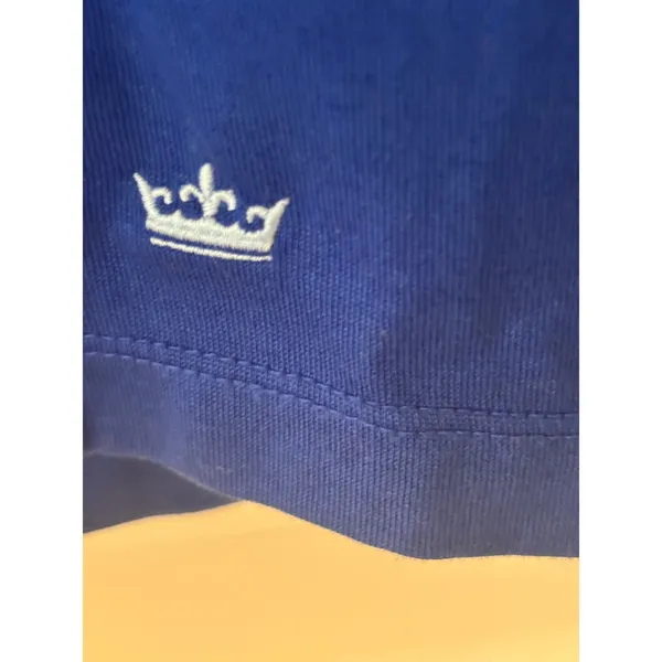 Peter Millar Womens Royal Blue Golf Polo Shirt Moisture Management Medium - Image 5
