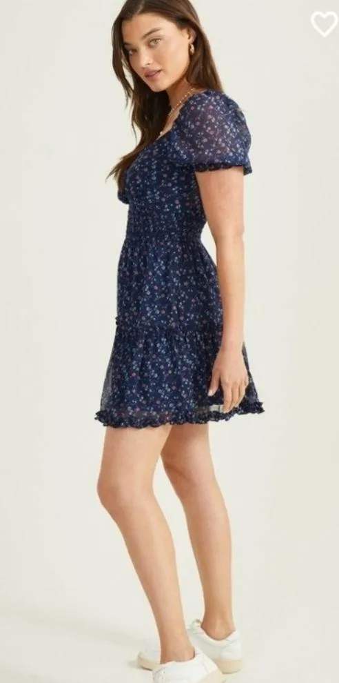 Altar’d State Carole Floral Mini Dress Medium - Image 2