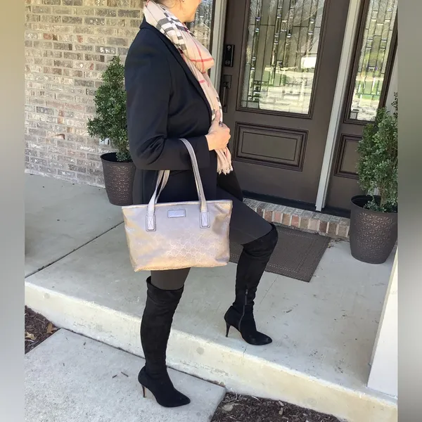 Authentic GUCCI PVC GG monogram tote bag 🌷🌷🌷 - Image 2