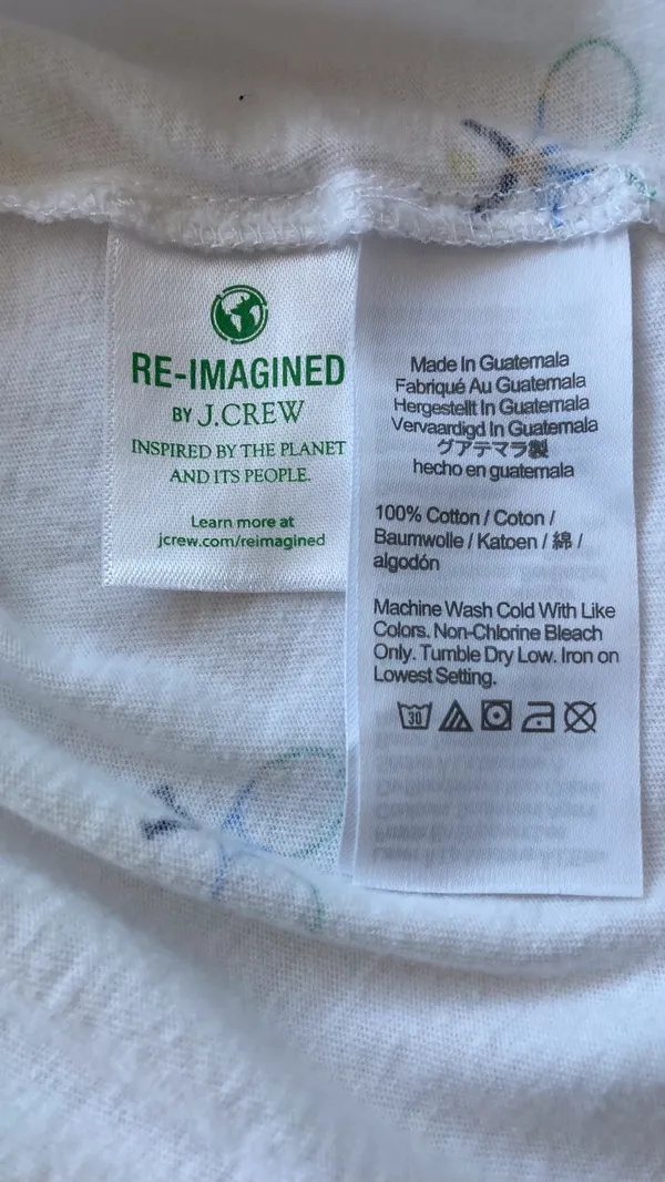 J.Crew Tennis Print Tee — Tenniscore Aesthetic - Image 7