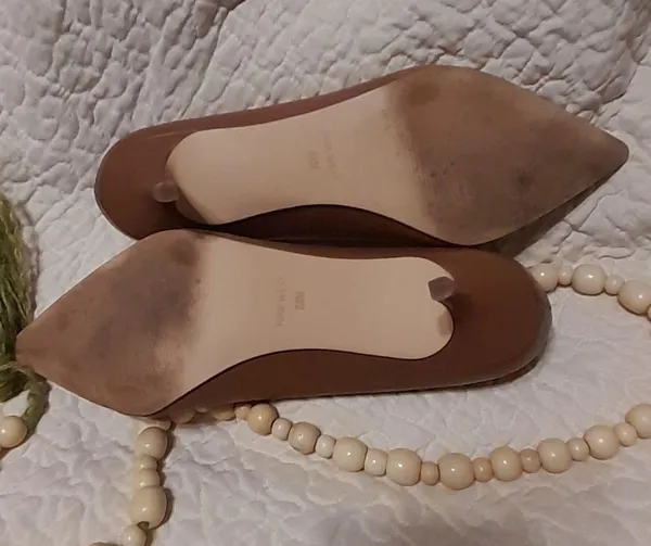 🧚‍♀️Nine West women's brown heels sz8.5 - Image 7