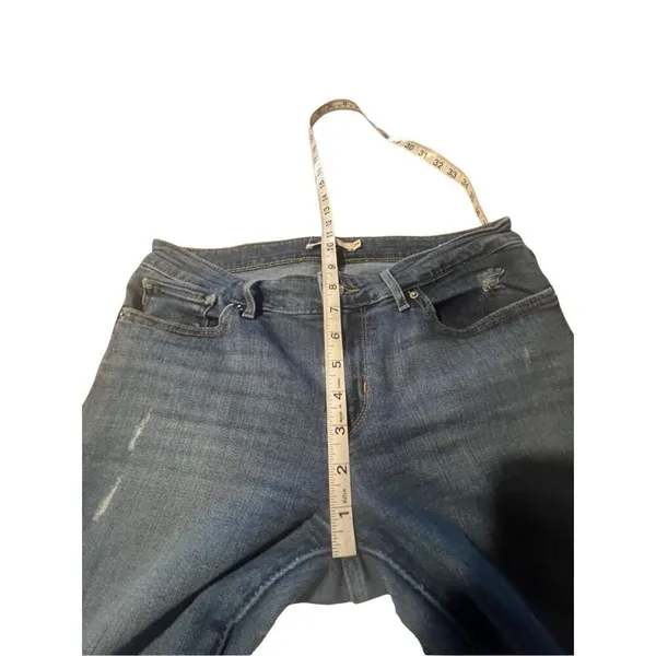 Levi 711 distressed Skinny Jeans Sz 29/29 - Image 7