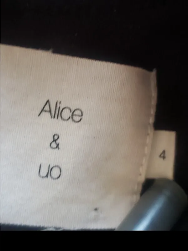 Alice + Olivia and Urban Outfitters black dress w cutout back - Image 7