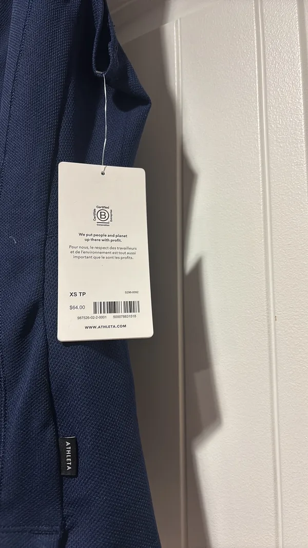 NWT  Everyday Polo Tank Size XS/TP - Image 3
