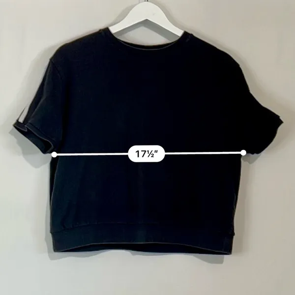 Oak + Fort Women’s Short Sleeve T-Shirt Black Size Small EUC - Image 7