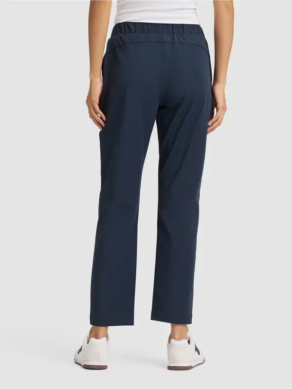 Women’s Cozy Earth Always Cropped Pants Eclipse Navy Blue Size S - Image 2
