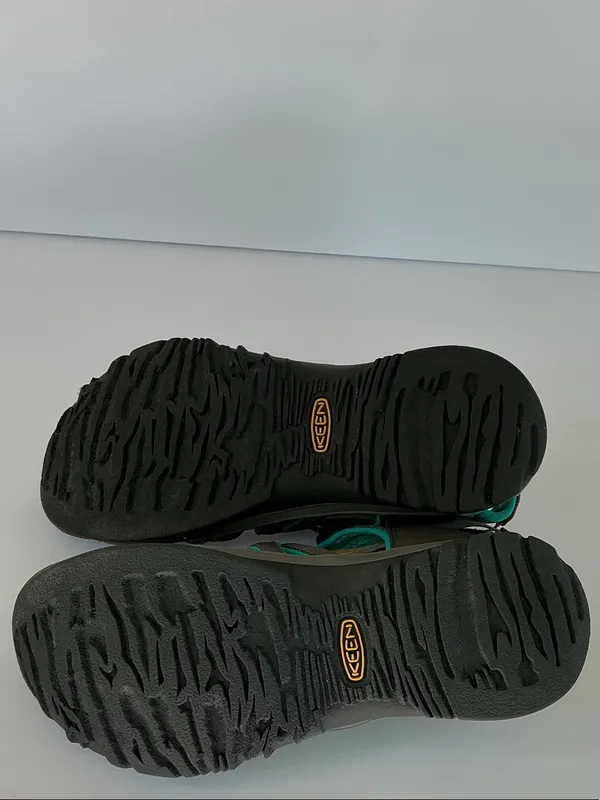 Keen Women's Gray and Teal Sport Sandals - Image 6