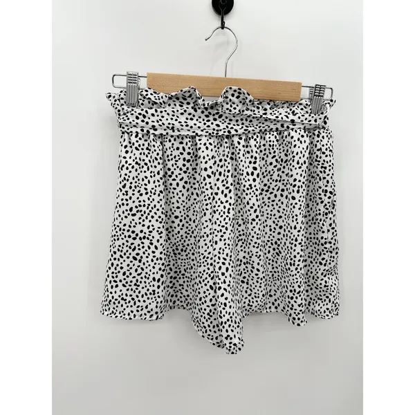 Altar'd State Womens Paperbag‎ Shorts Size M Polka Dot Belted High Waisted - Image 2
