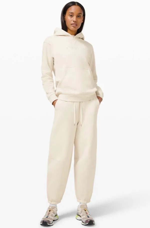 Lululemon Relaxed Fit French Terry Jogger White Opal 6 - Image 6