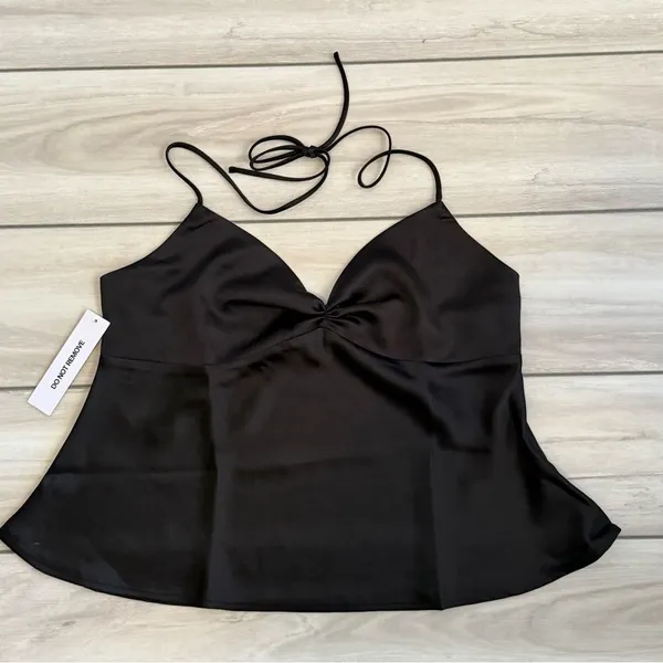 Princess Polly Born To Be Top Black Size 12 NWT - Image 6
