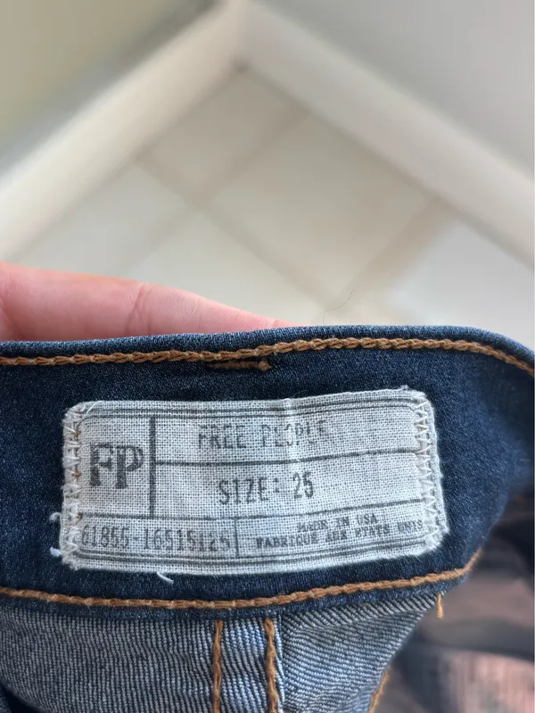 Free People Low-Rise Flare Jeans - Image 2