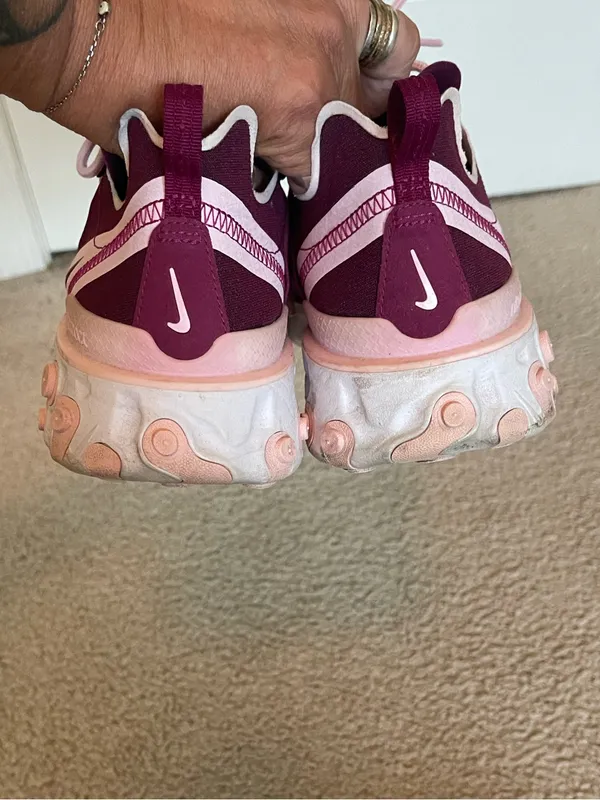 Nike Women’s React Element 55 CJ1496-991 Running Shoe Sneakers Size 9.5 - Image 4