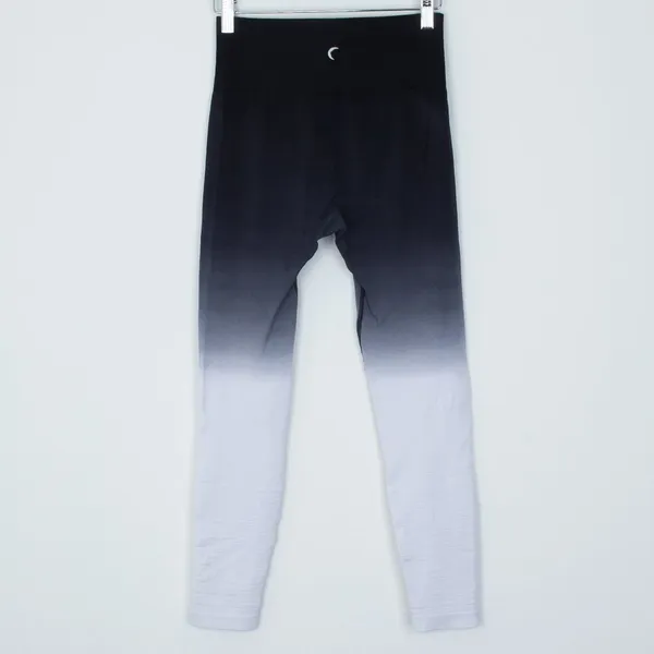 Zyia Black and White Light n Tight Ombre Seamless Performance‎ Leggings Size XS - Image 7