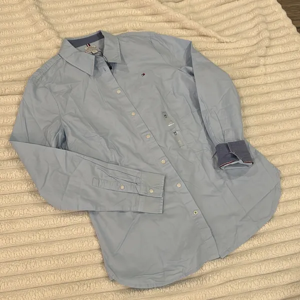 🩵Tommy Hilfiger Womens Classic Button-down-shirts - Image 6