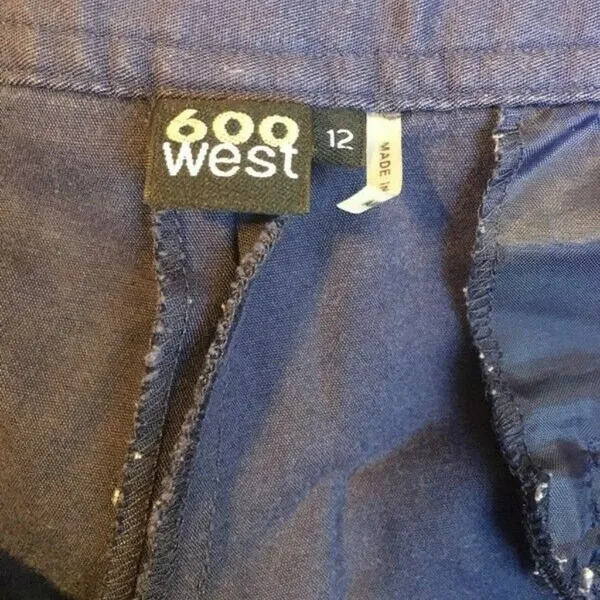 600 west size 12 blue pants‎ Blue - Image 3