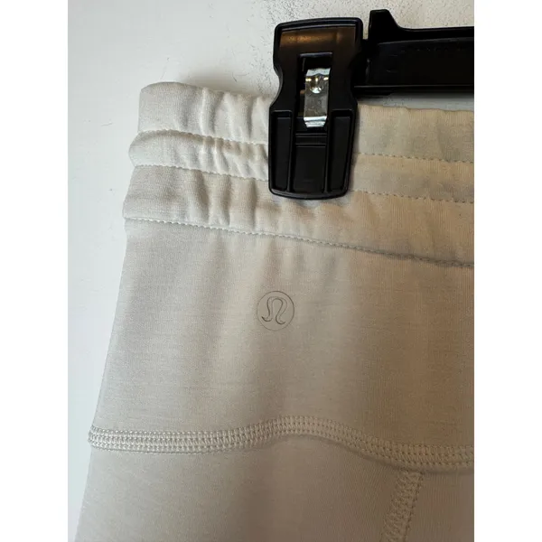 Lululemon Pants Women 8 Ivory Bone Softstreme High Rise Full Length Athleisure - Image 11