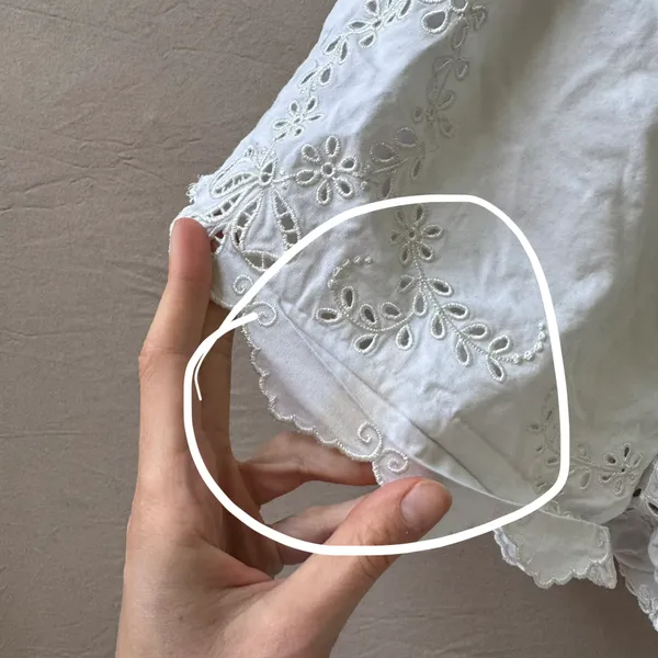 Cider Cotton Eyelet Shorts - Image 5