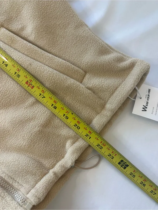 Cozy Cream Fleece Zip - Image 6