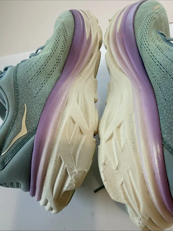 Hoka Women's Mint Green & Lavender Running Shoes - Image 10