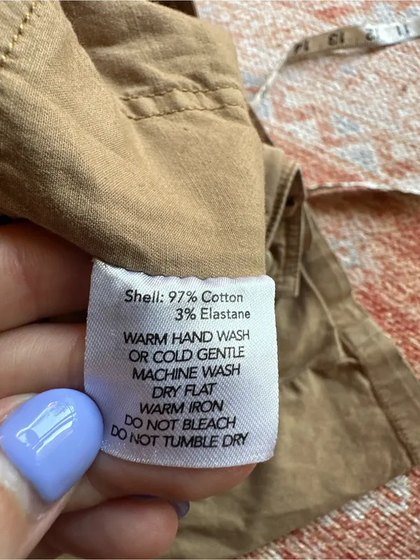 I AM GIA low rise cargo flare pants utility Y2K grunge style size XS - Image 4