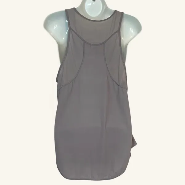 Uhventure Muted Purple Sleeveless‎ Workout Tank Athletic Top Shirt Mesh Panels M - Image 3