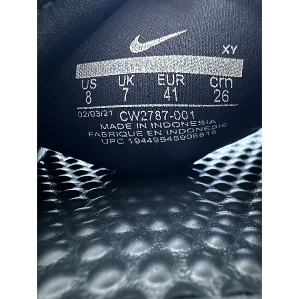 Nike Benassi Stussy slides in black size M8/ W9.5 - Image 8