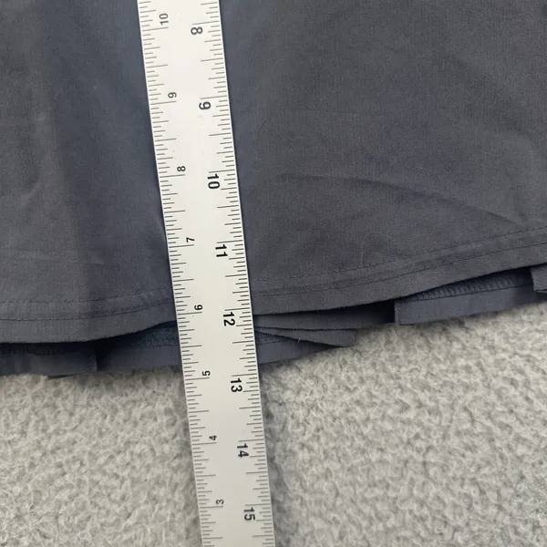 Lululemon Run Pace Setter Skirt Skort Gray Athletic Tennis Athleisure Women's 10 - Image 8
