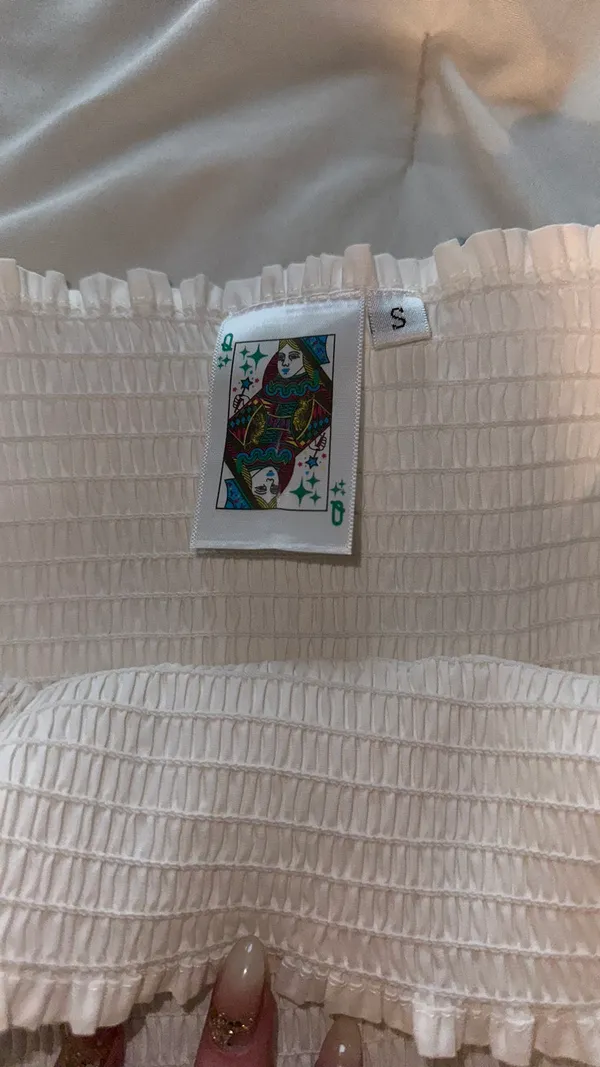 Queen of Sparkles White Sequin Skirt - Image 4
