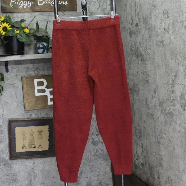 NEW Ugg Womens Darianna Fuzzy Lounge Pants 1152599 Rubious Red L - Image 3