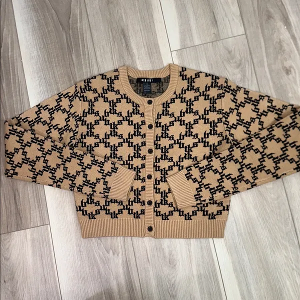 Ksubi logo printed cardigan sweater size XS - Image 2