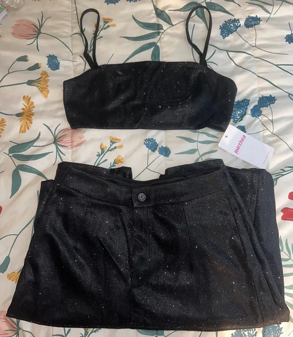 Amazon Glitter Black Matching Set - Image 3