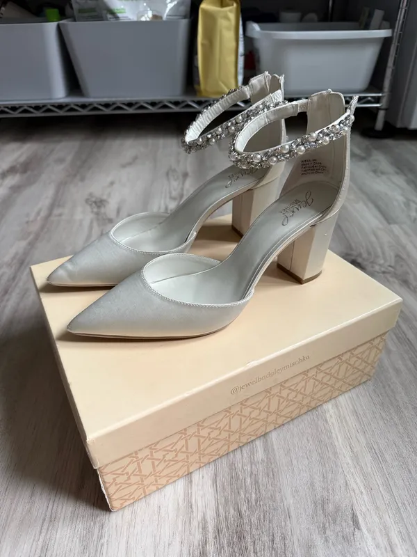 Wedding Heels Badgley Mischka - Image 4