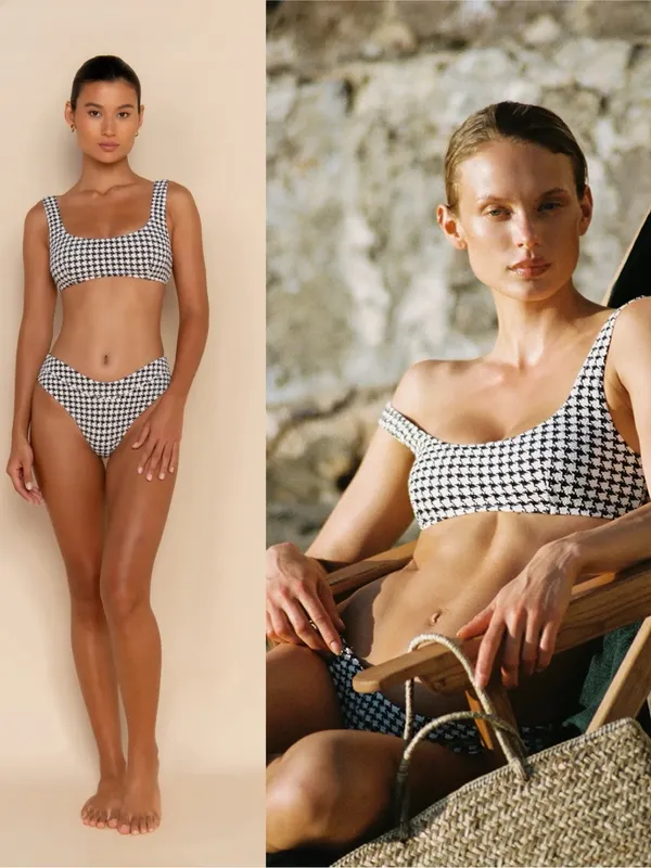 ELCE Swim | Escape Bralette Top Black - Image 2