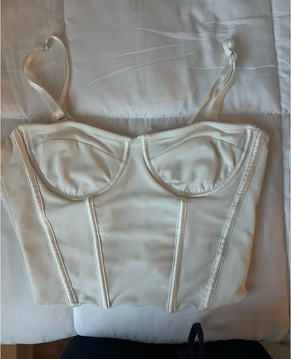 Urban Outfitters White Corset  - Image 2