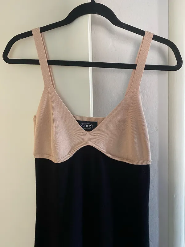 Maxi Knit Dress Cider - Image 2