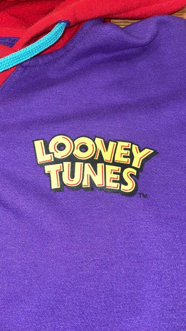 Looney tunes purple graphic hoodie - Image 3