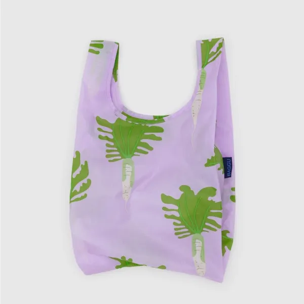 Baby Baggu Reusable Tote Bag - Daikon Pink Print - NWT - Image 3