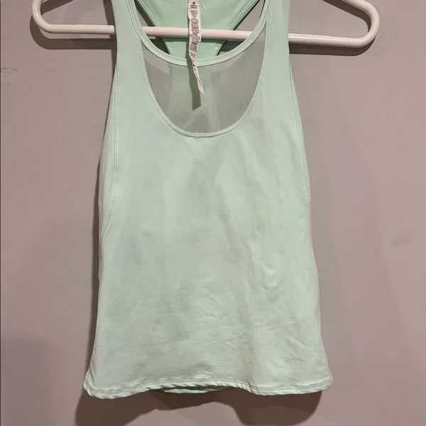 Lululemon Athletica Light Green Tank Top - Image 3