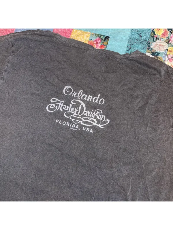 Harley-Davidson Motorcycles Orlando Top Quality Motorcycles T-Shirt Womans 2XL - Image 4