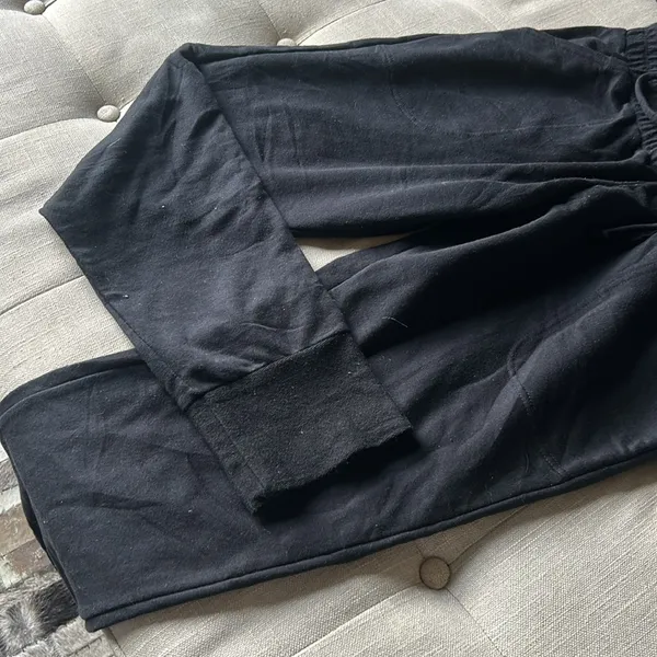 Free People Movement Black Jogger Sweatpants Size Large - Image 4