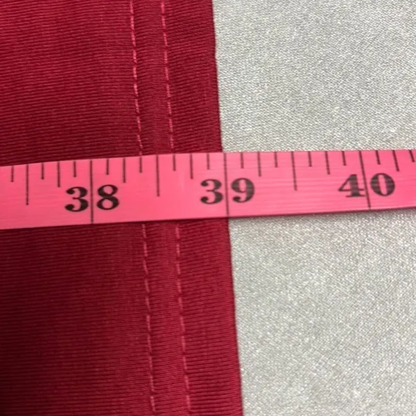 Shein Curve‎ 4XL Red Lune Twist Front V Neck Tshirt Dress Office Corporate Work - Image 12