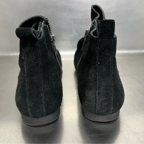 Lucky Brand Women’s Black Suede Ankle Boots - Size 8 - VGUC - Image 7