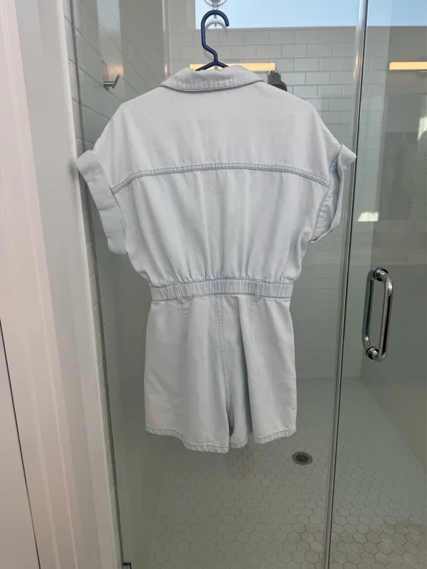 idem Ditto Denim Romper - Image 2