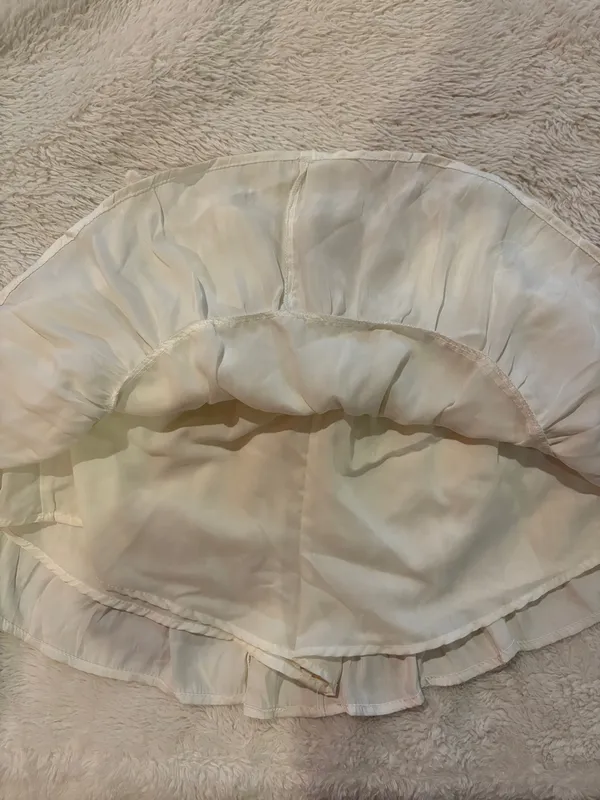 Altar’d State Flowy White Skirt - Image 3
