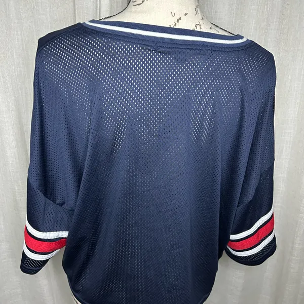TJ Maxx Large Women’s LA 89 Cropped Jersey Tee - Image 5