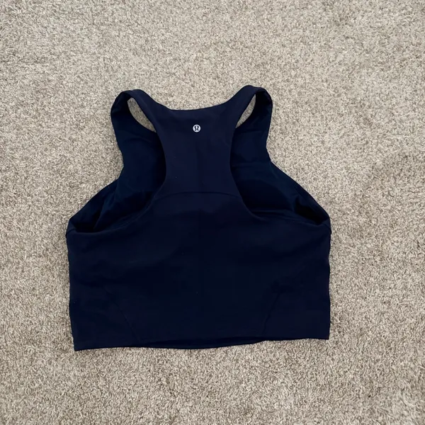 Lululemon Wunder Train Racerback Tank Top size 14 true navy - Image 4