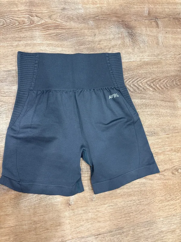 AYBL Grey Seamless Shorts  - Image 3